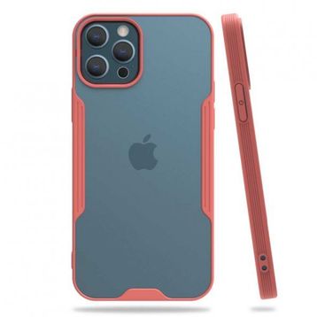 BSSM Platin Silikon - Pembe iPhone 12 Pro Max Kılıf