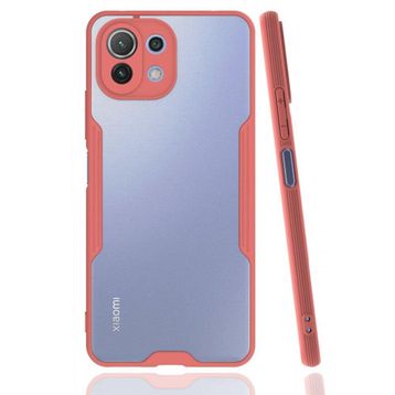 BSSM Platin Silikon - Pembe Xiaomi Mİ 11 Lite Kılıf