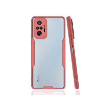 BSSM Platin Silikon - Pembe Xiaomi Redmi Note 10 Pro Kılıf