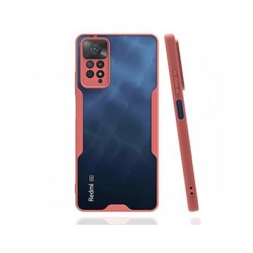 BSSM Platin Silikon - Pembe Xiaomi Redmi Note 11 Pro Kılıf