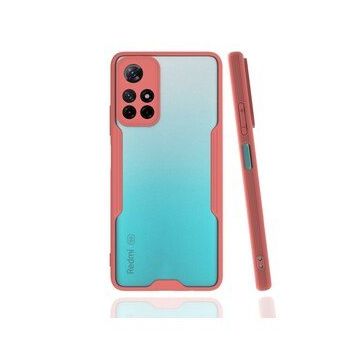 BSSM Platin Silikon - Pembe Xiaomi Redmi Note 11T Kılıf