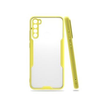 BSSM Platin Silikon - Sarı Xiaomi Redmi Note 8 Kılıf