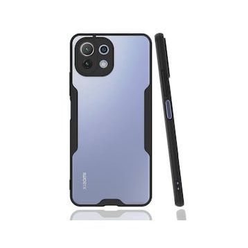 BSSM Platin Silikon - Siyah Xiaomi Mİ 11 Lite Kılıf