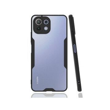 BSSM Platin Silikon - Siyah Xiaomi Mİ 11 Lite Kılıf
