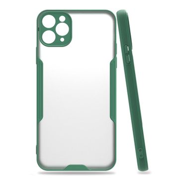 BSSM Platin Silikon - Yeşil iPhone 11 Pro Kılıf
