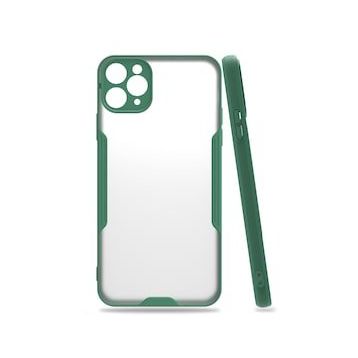 BSSM Platin Silikon - Yeşil iPhone 11 Pro Kılıf
