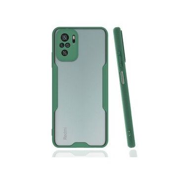 BSSM Platin Silikon - Yeşil Xiaomi Redmi Note 10 Kılıf