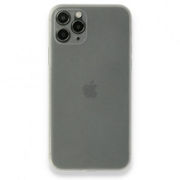BSSM PP Ultra İnce Kapak - Beyaz iPhone 11 Pro Kılıf