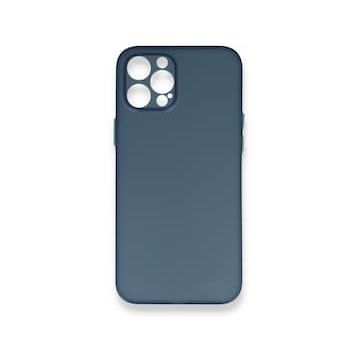 BSSM PP Ultra İnce Kapak - Mavi iPhone 12 Pro Max Kılıf