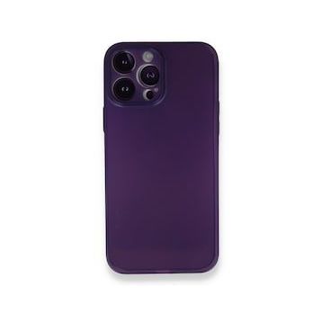 BSSM PP Ultra İnce Kapak - Mor iPhone 14 Pro Kılıf