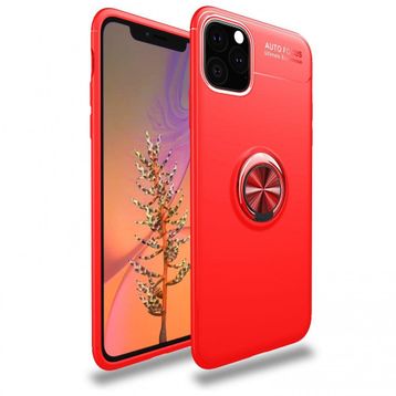 BSSM Range Yüzüklü Silikon - Kırmızı iPhone 11 Pro Kılıf