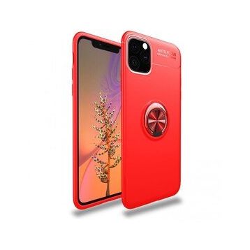 BSSM Range Yüzüklü Silikon - Kırmızı iPhone 11 Pro Kılıf
