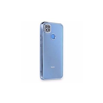 BSSM Razer Lensli Silikon - Açık Mavi Xiaomi Redmi 9C Kılıf