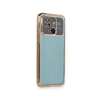 BSSM Razer Lensli Silikon - Gold Xiaomi Redmi 10C Kılıf
