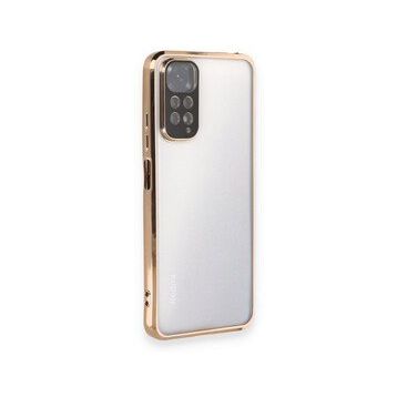 BSSM Razer Lensli Silikon - Gold Xiaomi Redmi Note 11 Kılıf