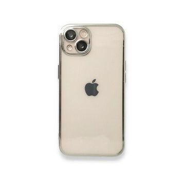 BSSM Razer Lensli Silikon Gümüş iPhone 13 Kılıf
