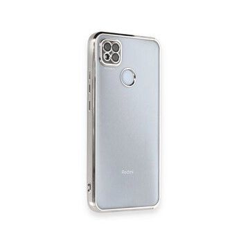 BSSM Razer Lensli Silikon - Gümüş Xiaomi Redmi 9C Kılıf