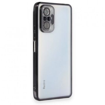 BSSM Razer Lensli Silikon - Siyah Xiaomi Redmi Note 10 Pro Kılıf