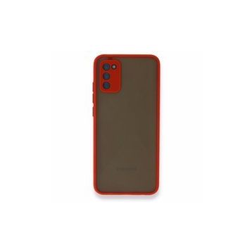BSSM Samsung Galaxy A02S Montreal Silikon Kapak Kırmızı Kılıf