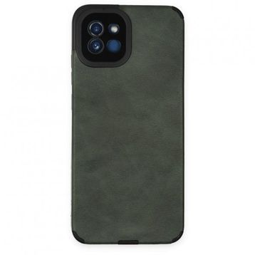 BSSM Samsung Galaxy A03 Loop Deri Silikon Yeşil Kılıf