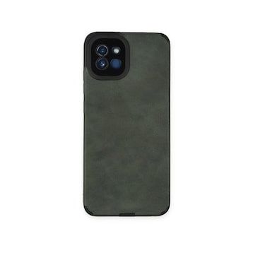 BSSM Samsung Galaxy A03 Loop Deri Silikon Yeşil Kılıf