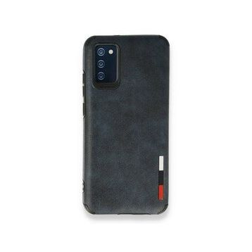 BSSM Samsung Galaxy A03S Loop Deri Silikon Lacivert Kılıf