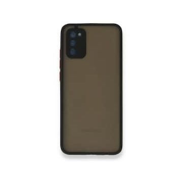 BSSM Samsung Galaxy A03S Montreal Silikon Kapak Siyah Kılıf