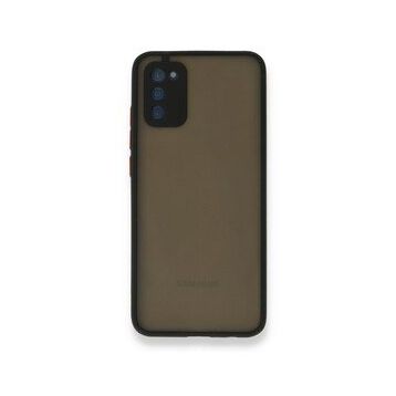 BSSM Samsung Galaxy A03S Montreal Silikon Kapak Siyah Kılıf