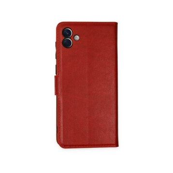 BSSM Samsung Galaxy A04 Trend S Plus Kapaklı Kırmızı Kılıf