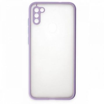 BSSM Samsung Galaxy A11 Montreal Silikon Kapak Mor Kılıf