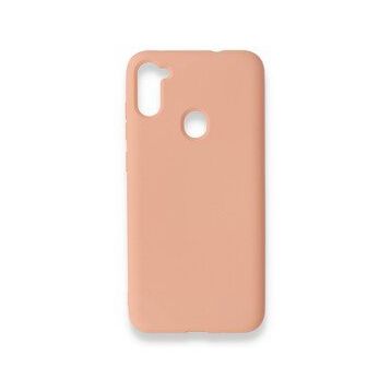 BSSM Samsung Galaxy A11 Nano içi Kadife Silikon Pudra Kılıf
