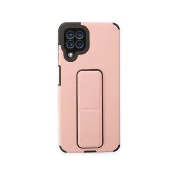 BSSM Samsung Galaxy A22 Mega Standlı Silikon Pudra Kılıf