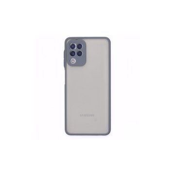 BSSM Samsung Galaxy A22 Montreal Silikon Kapak Gri Kılıf