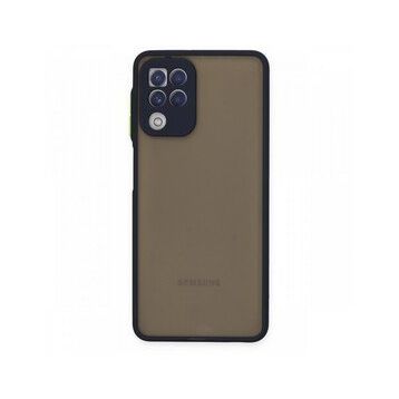 BSSM Samsung Galaxy A22 Montreal Silikon Kapak Lacivert Kılıf