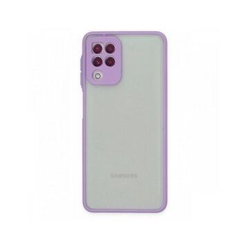 BSSM Samsung Galaxy A22 Montreal Silikon Kapak Mor Kılıf