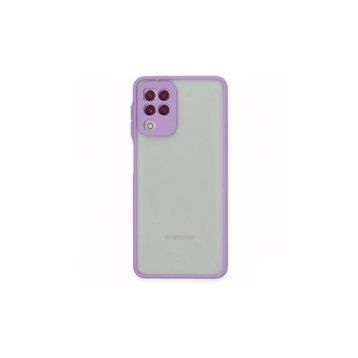 BSSM Samsung Galaxy A22 Montreal Silikon Kapak Mor Kılıf