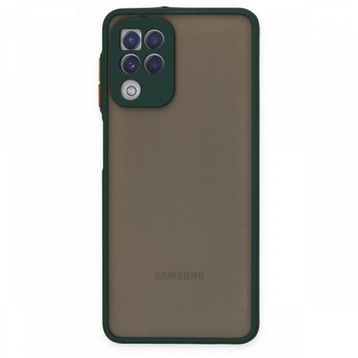 BSSM Samsung Galaxy A22 Montreal Silikon Kapak Yeşil Kılıf