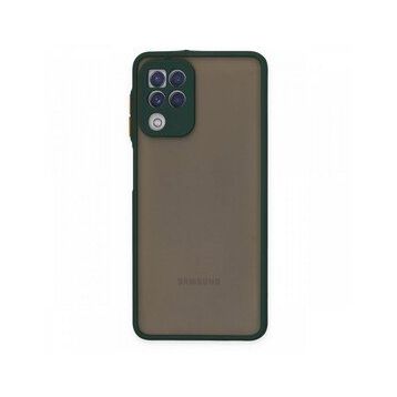BSSM Samsung Galaxy A22 Montreal Silikon Kapak Yeşil Kılıf