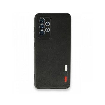 BSSM Samsung Galaxy A33 5G Loop Deri Siyah Silikon Kılıf