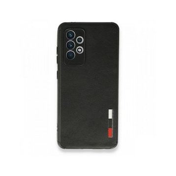 BSSM Samsung Galaxy A33 5G Loop Deri Siyah Silikon Kılıf
