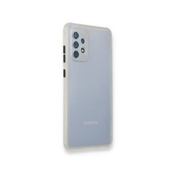 BSSM Samsung Galaxy A72 Miami Şeffaf Silikon Şeffaf Kılıf