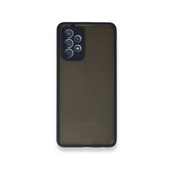 BSSM Samsung Galaxy A72 Montreal Silikon Kapak Lacivert Kılıf