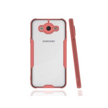 BSSM Samsung Galaxy J7 Platin Silikon - Pembe Kılıf