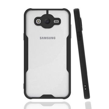 BSSM Samsung Galaxy J7 Platin Silikon - Siyah Kılıf