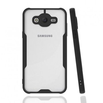 BSSM Samsung Galaxy J7 Platin Silikon - Siyah Kılıf