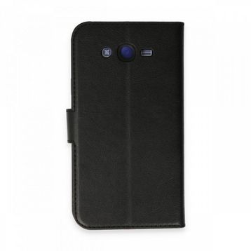 BSSM Samsung Galaxy J7 Trend S Plus Kapaklı Siyah Kılıf