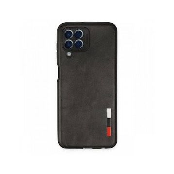 BSSM Samsung Galaxy M33 Loop Deri Silikon Siyah Kılıf