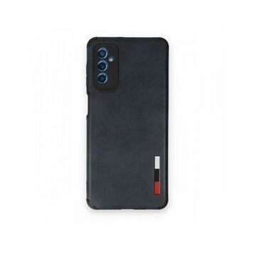 BSSM Samsung Galaxy M52 5G Loop Deri Silikon Lacivert Kılıf