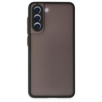 BSSM Samsung Galaxy S21 FE Montreal Silikon Kapak Siyah Kılıf