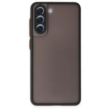 BSSM Samsung Galaxy S21 FE Montreal Silikon Kapak Siyah Kılıf